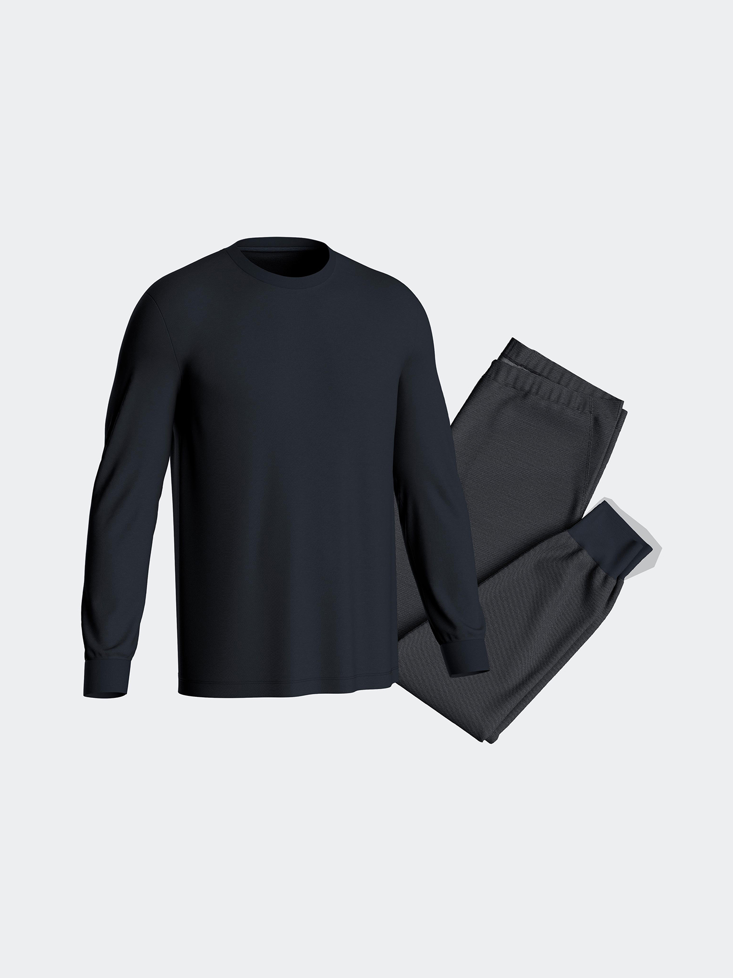 Pijama de Manga Comprida e Calças