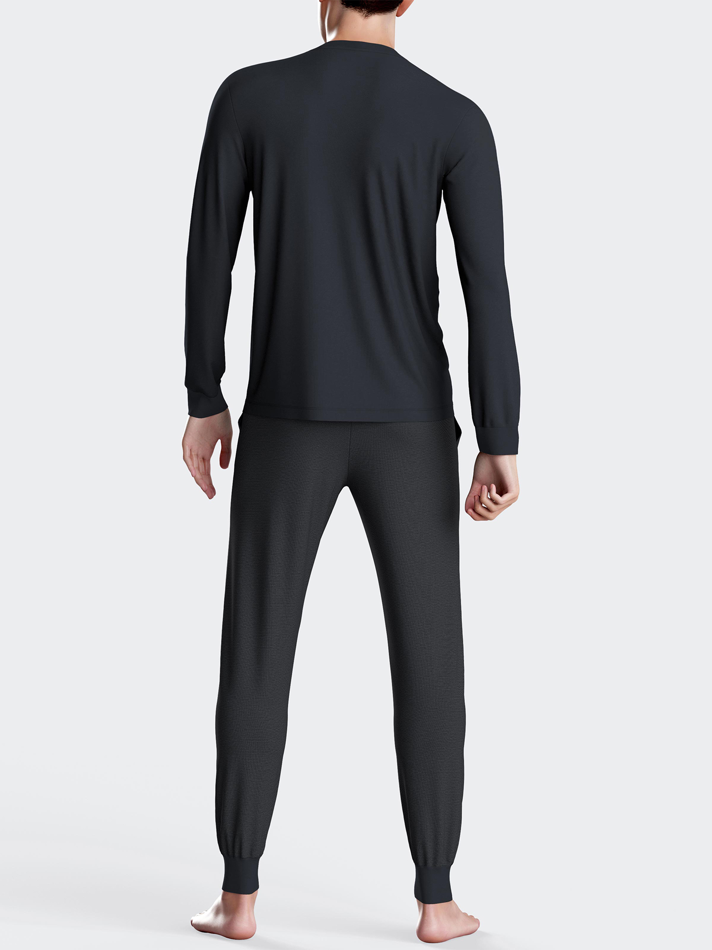 Pijama de Manga Comprida e Calças