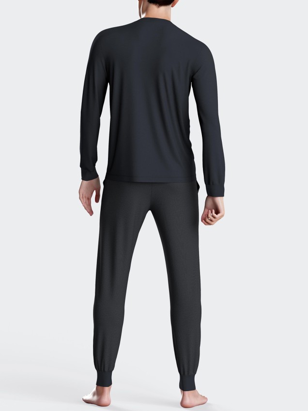 Pijama de Manga Comprida e Calças