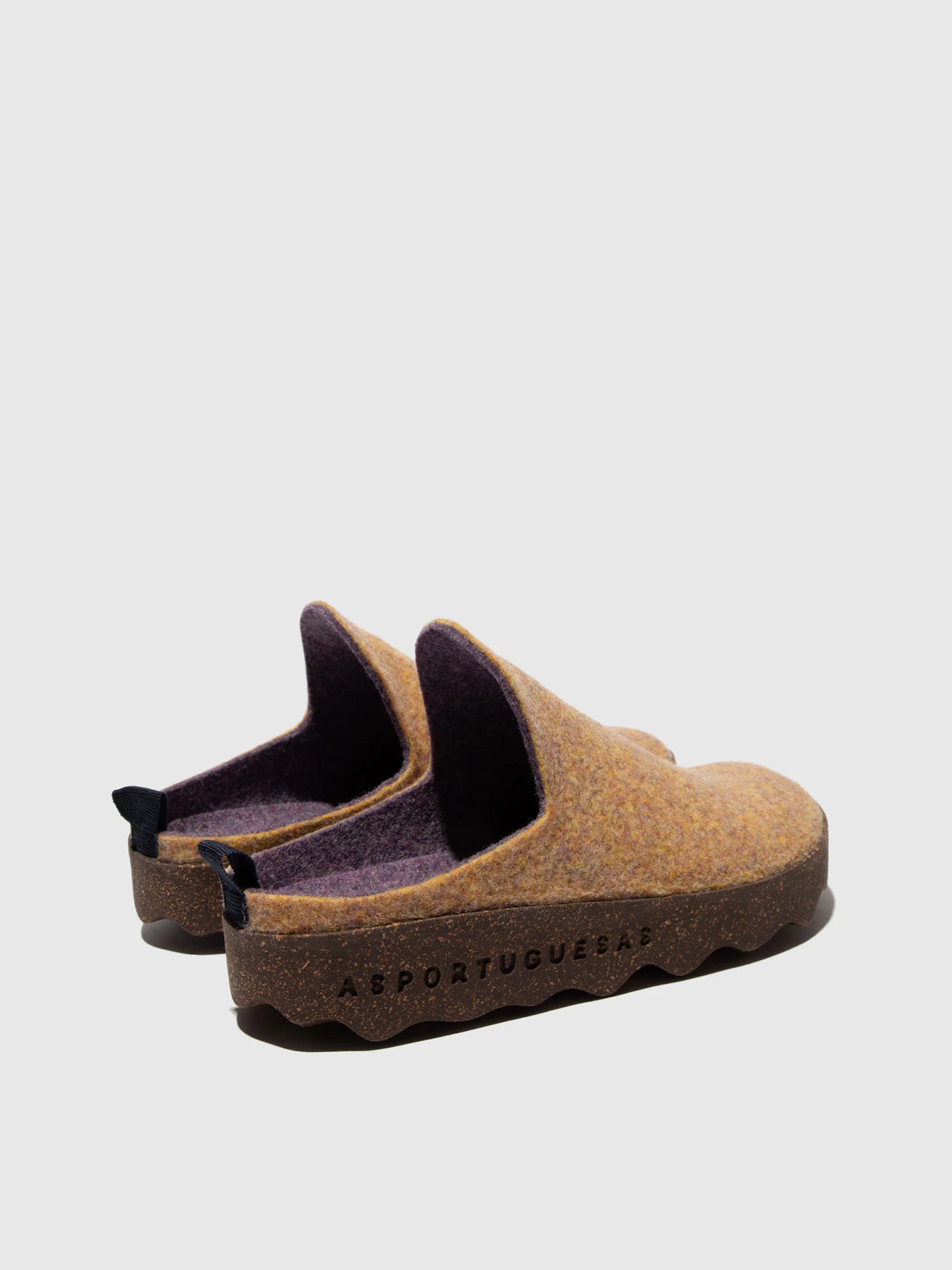 Mules Slip-On de Lã