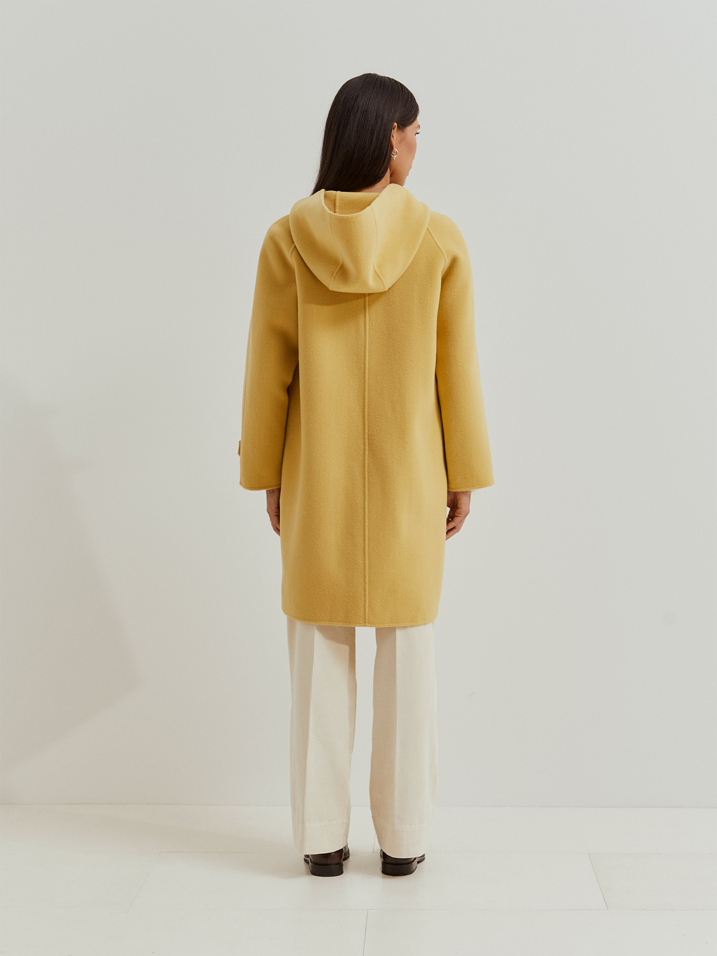 Sobretudo Comprido em Lã