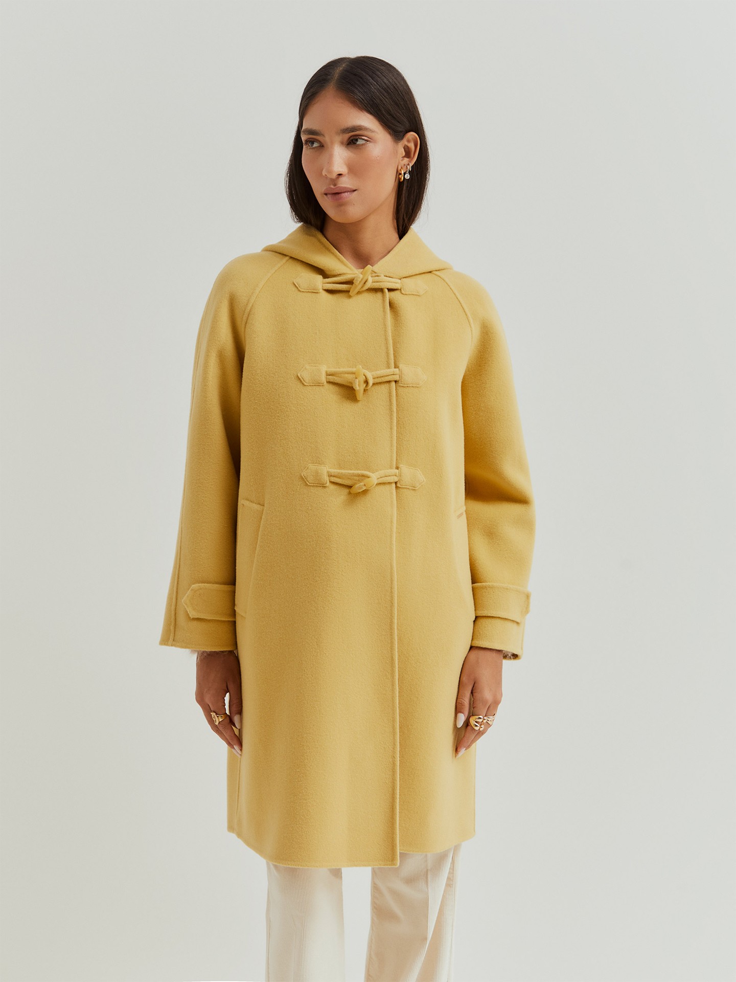 Sobretudo Comprido em Lã