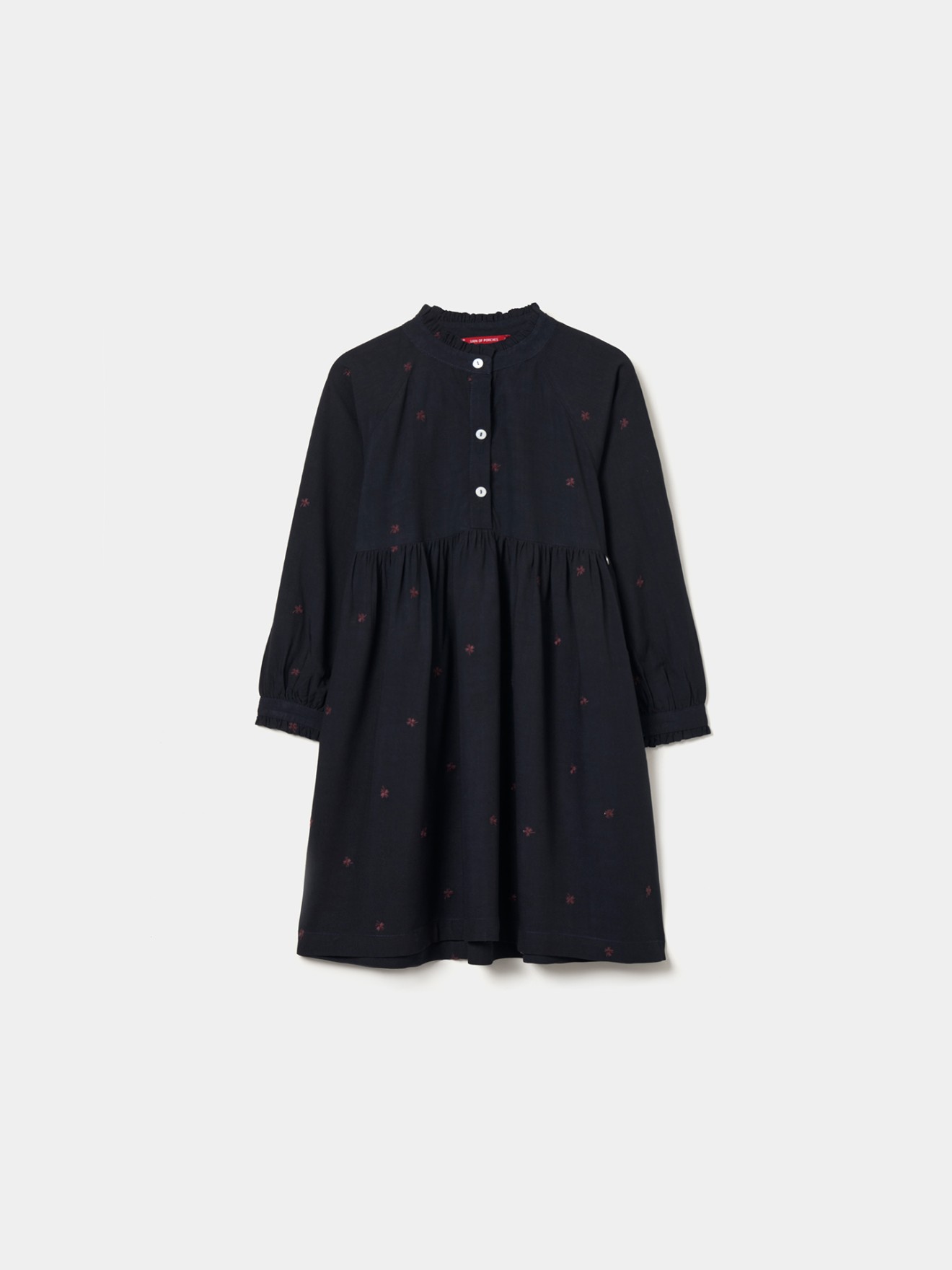 Vestido com Padro de Trevos