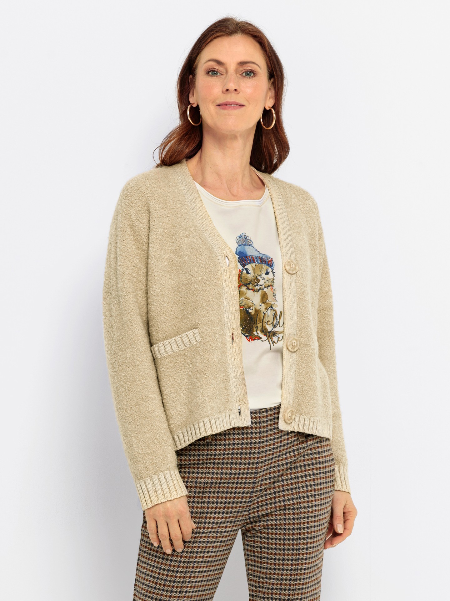 Cardigan de Malha Ranis