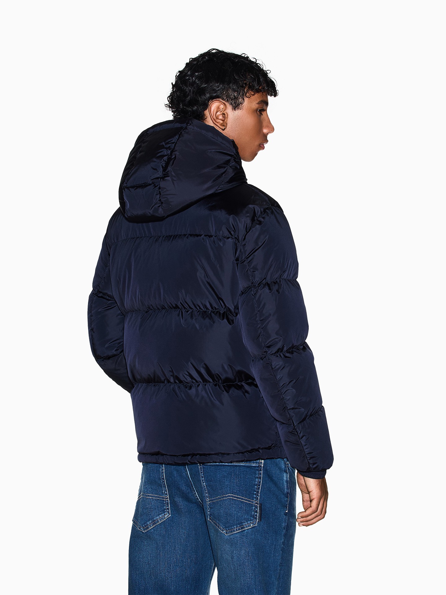 Blusão Acolchoado com Capuz