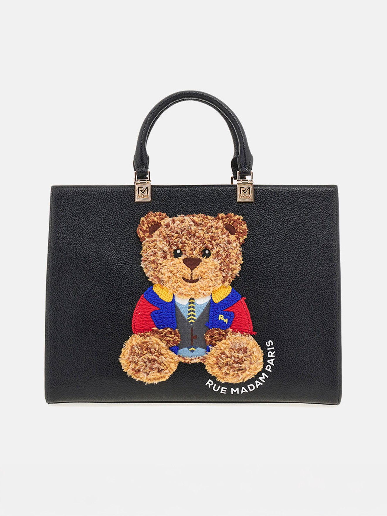 Mala de Mo com Aplique de Urso