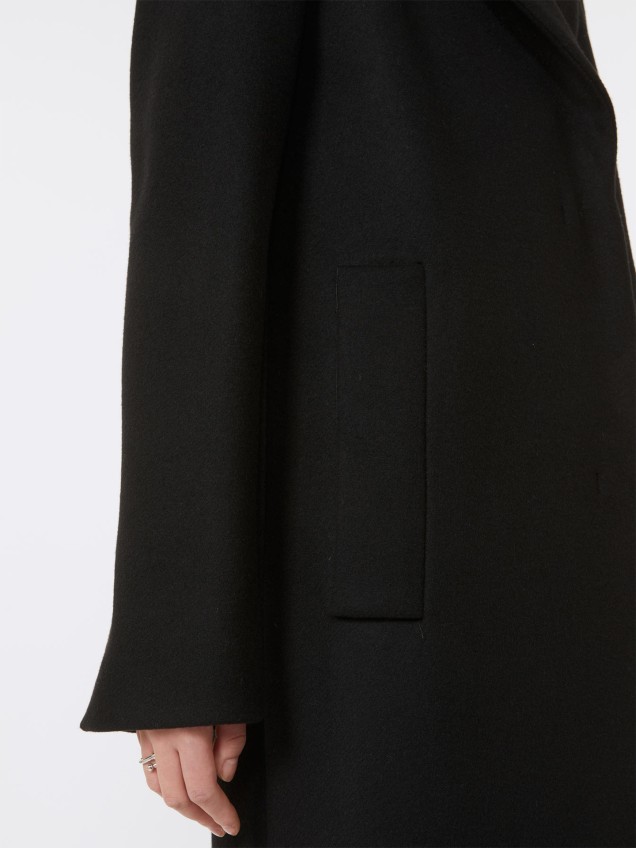 Casaco Comprido em Lã Ala