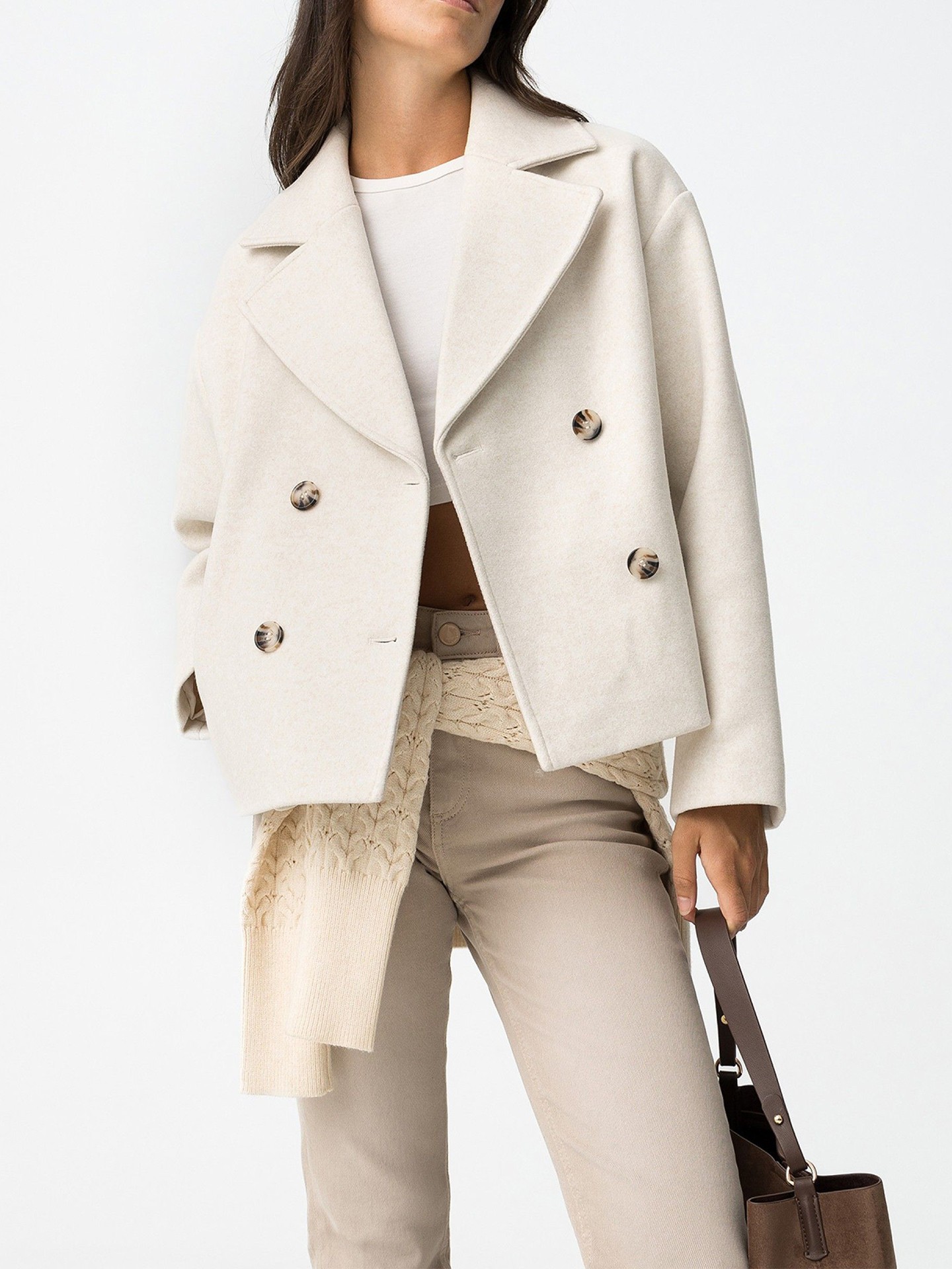 Casaco Curto Relaxed Fit