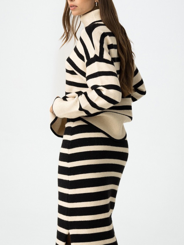 Camisola de Malha às Riscas Circe