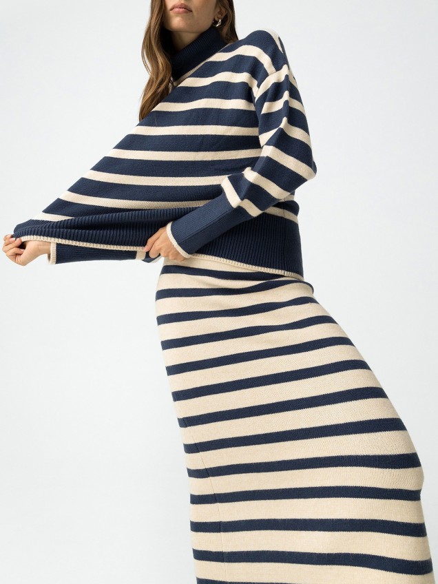 Camisola de Malha às Riscas Circe