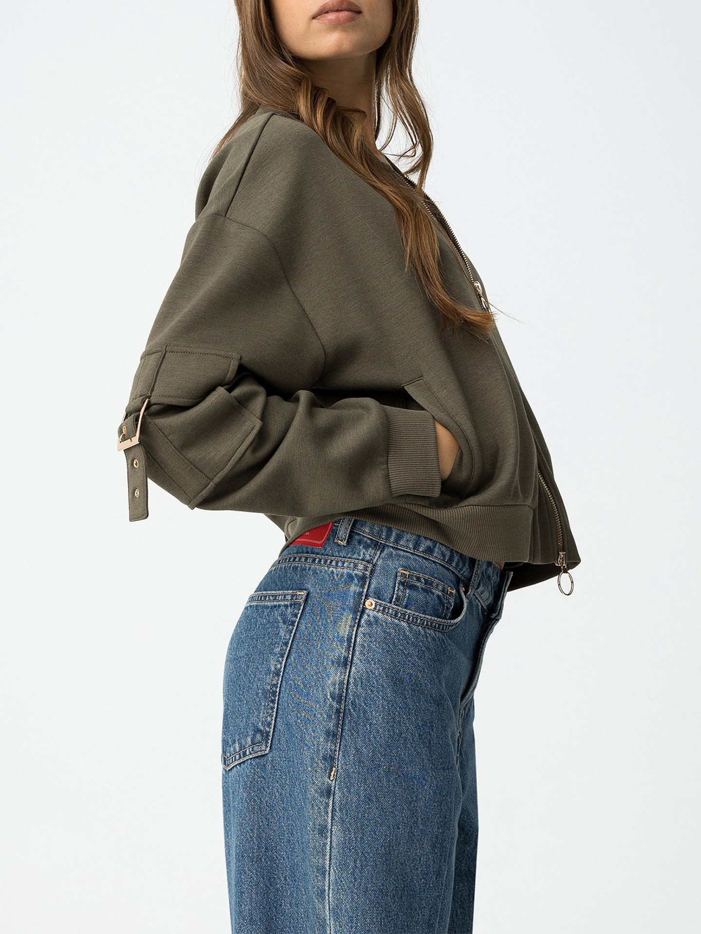 Casaco Bomber Relaxed Fit Lauren