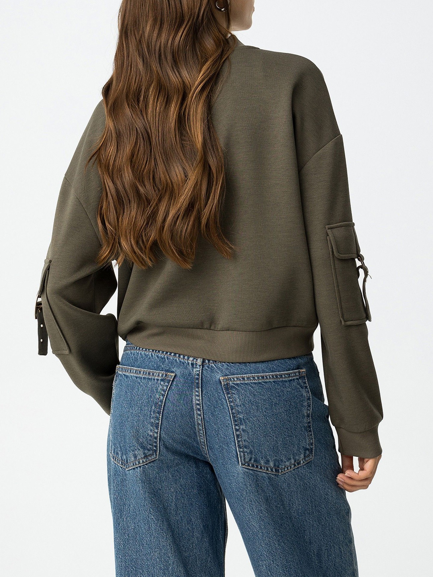 Casaco Bomber Relaxed Fit Lauren