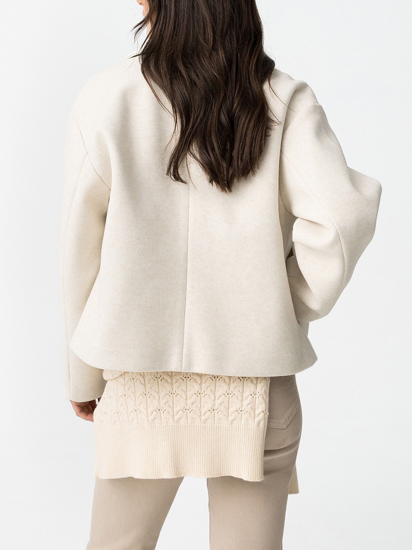 Casaco Curto Relaxed Fit