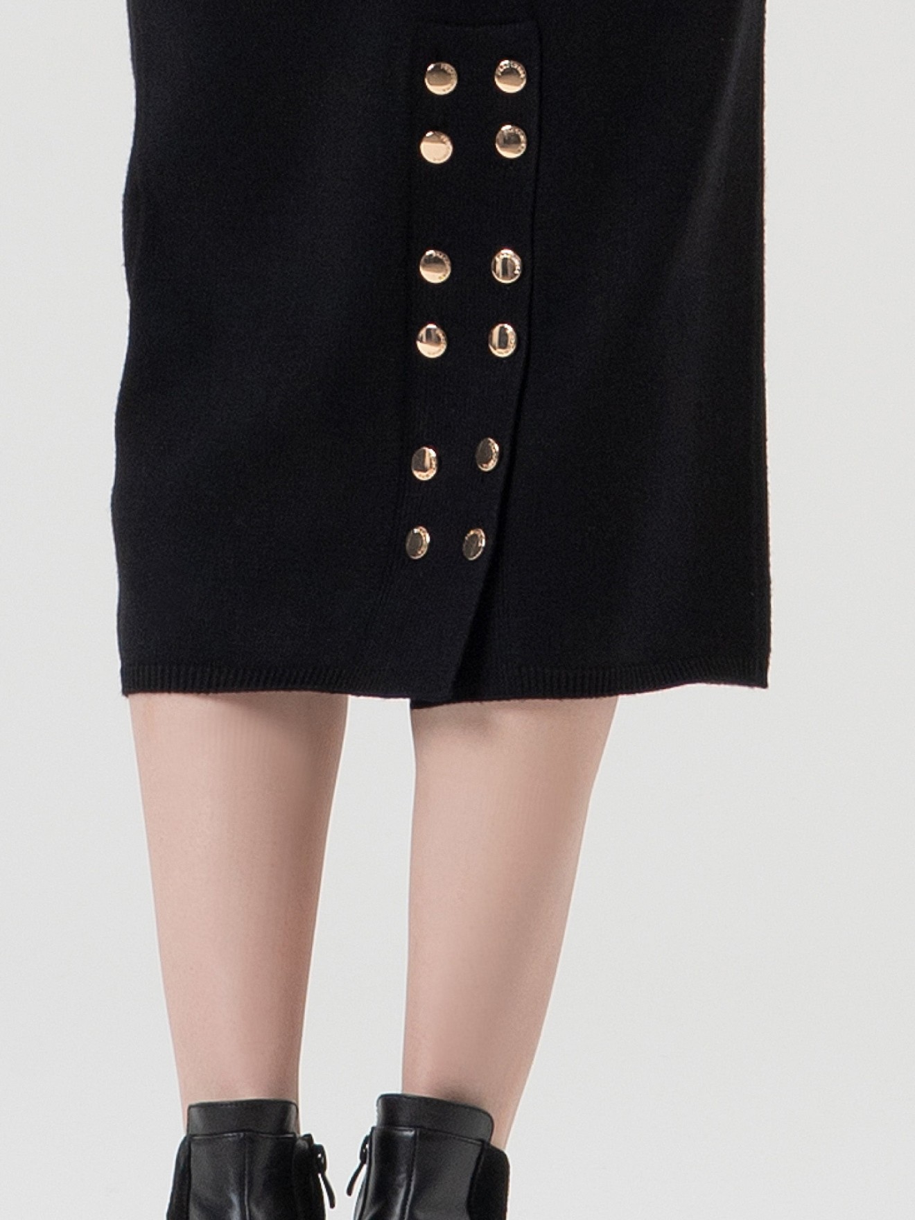 Saia Midi em Tricot