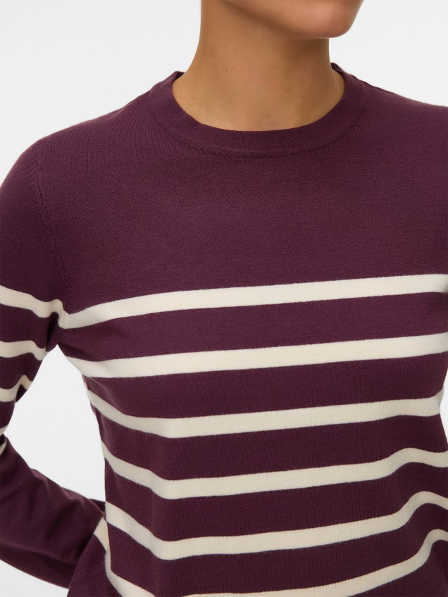 Camisola de Malha com Riscas