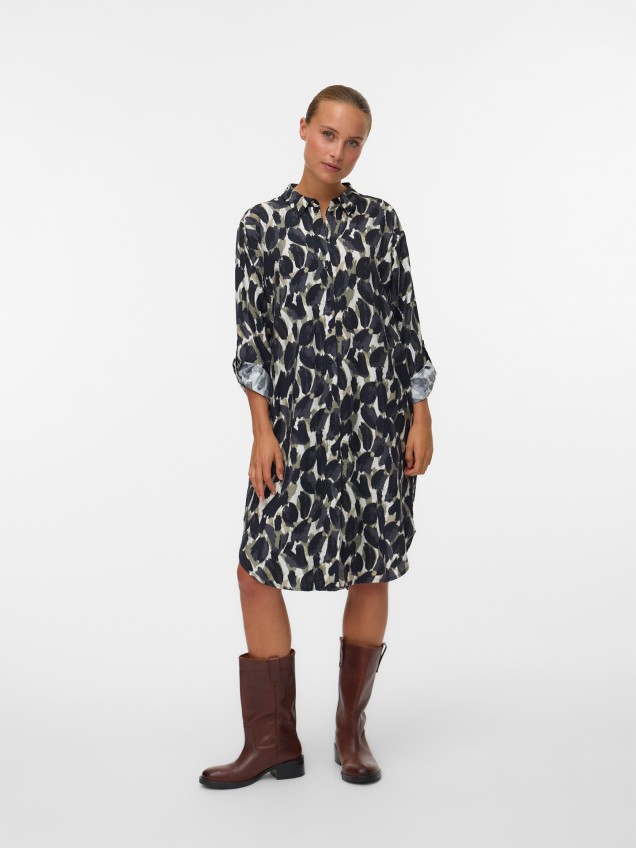 Vestido Camiseiro Fanini