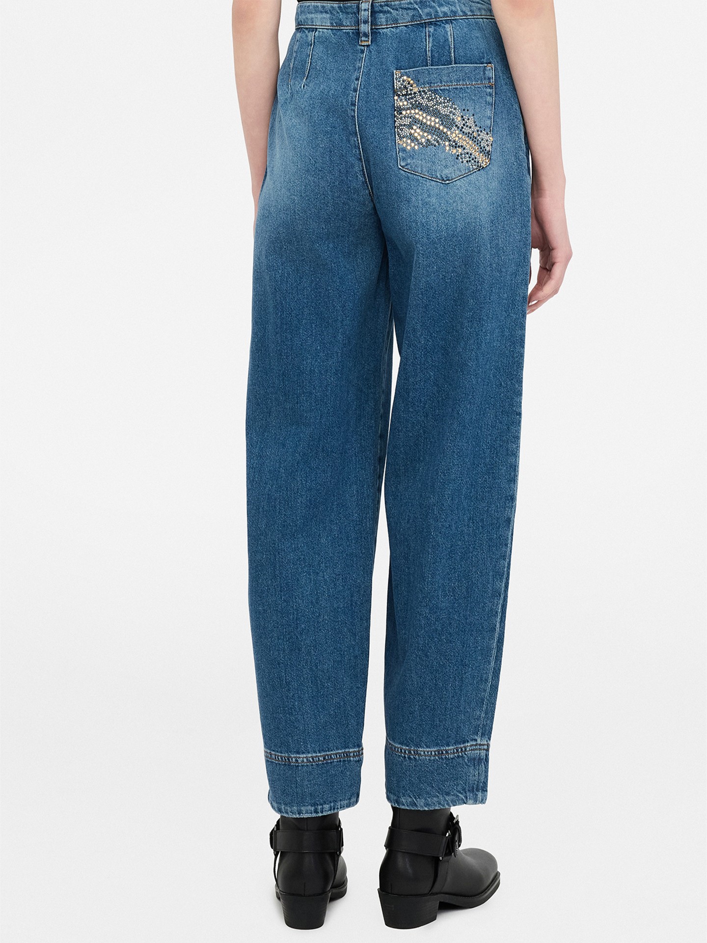 Calças de Ganga Carrot Fit