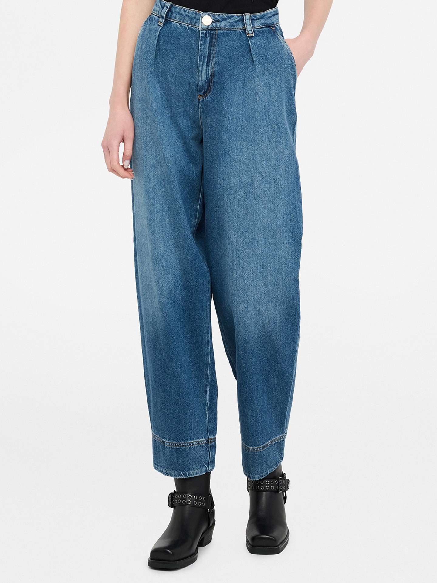 Calças de Ganga Carrot Fit