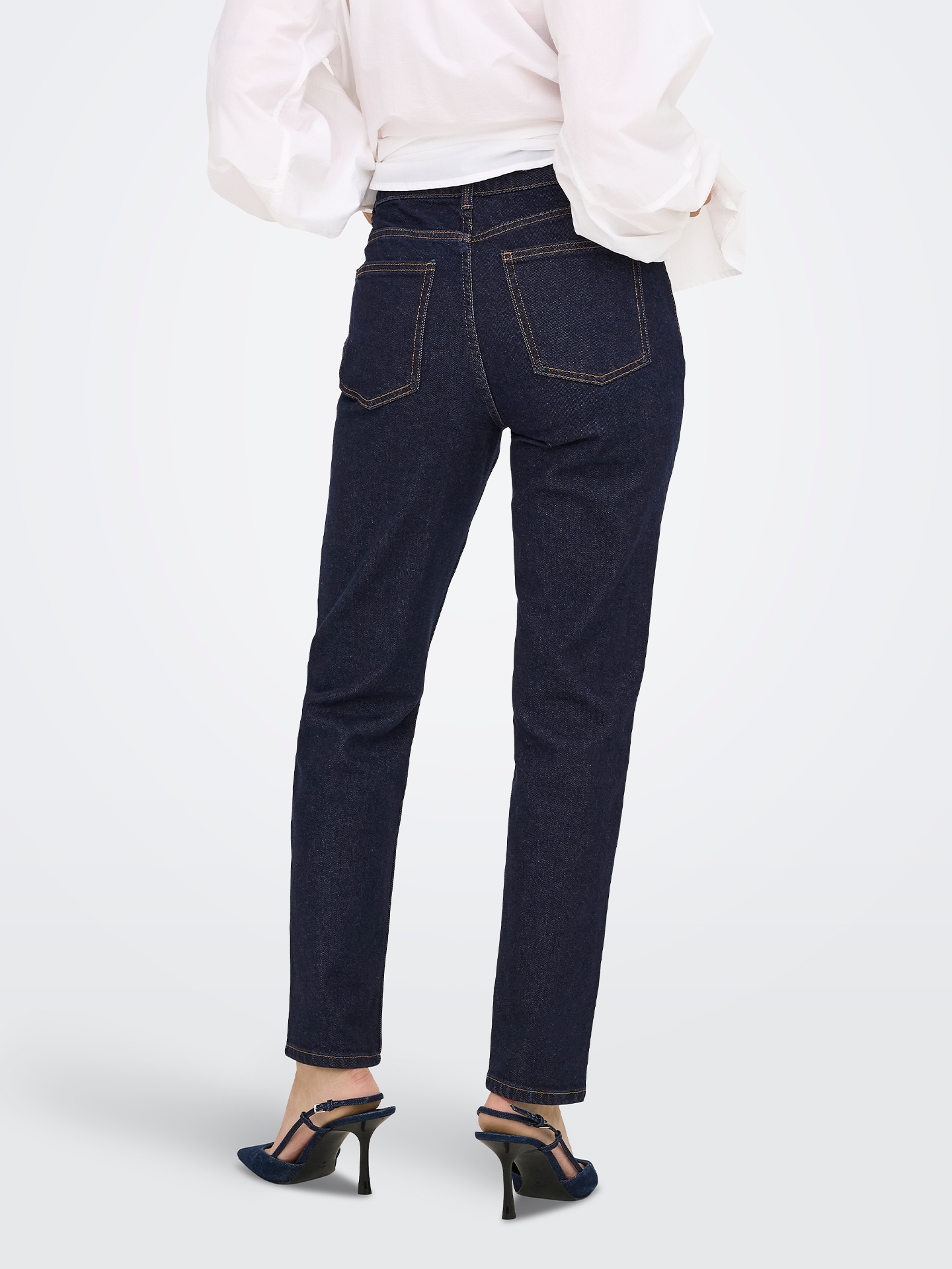 Calças de Ganga Straight Fit