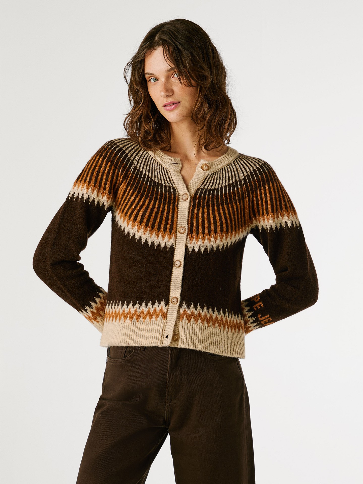 Casaco de Malha Fairisle