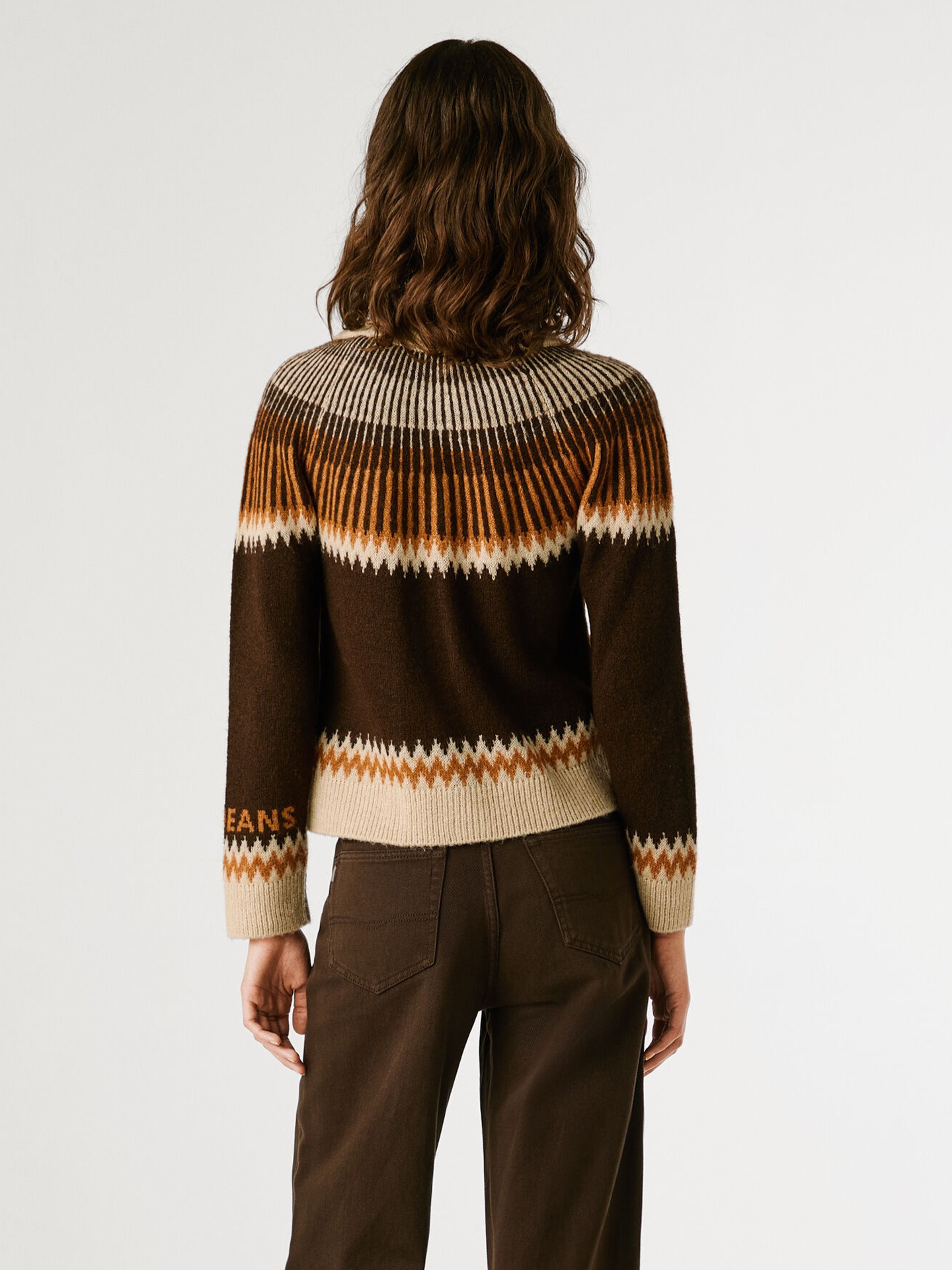 Casaco de Malha Fairisle