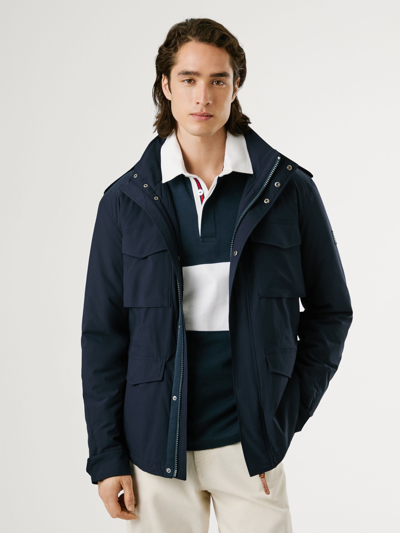 Casaco Sahariana Elástico