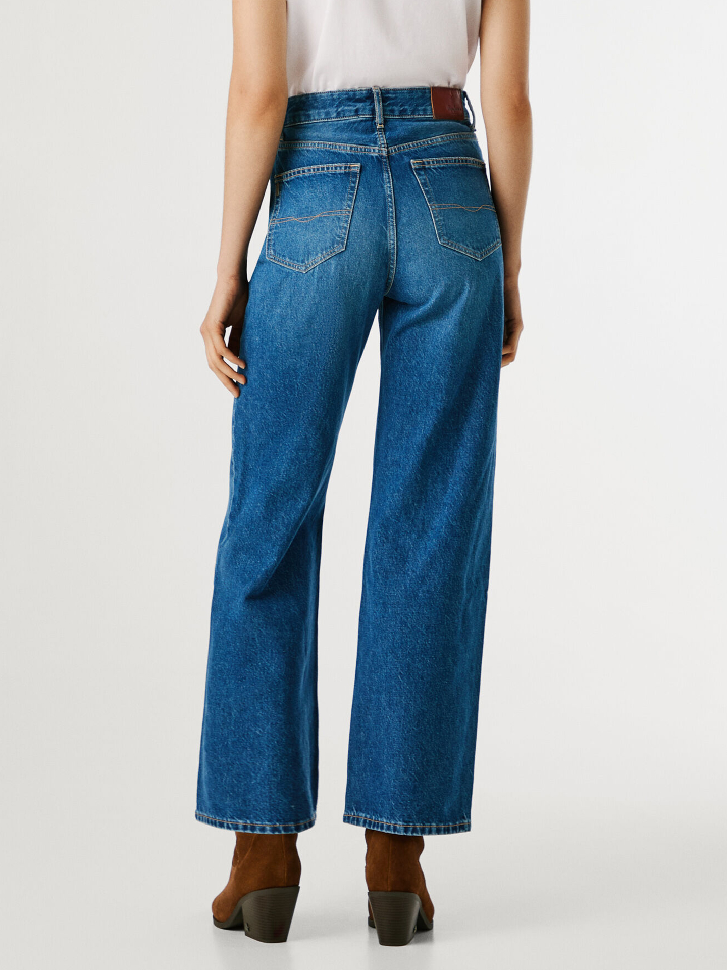 Calças de Ganga Wide Fit