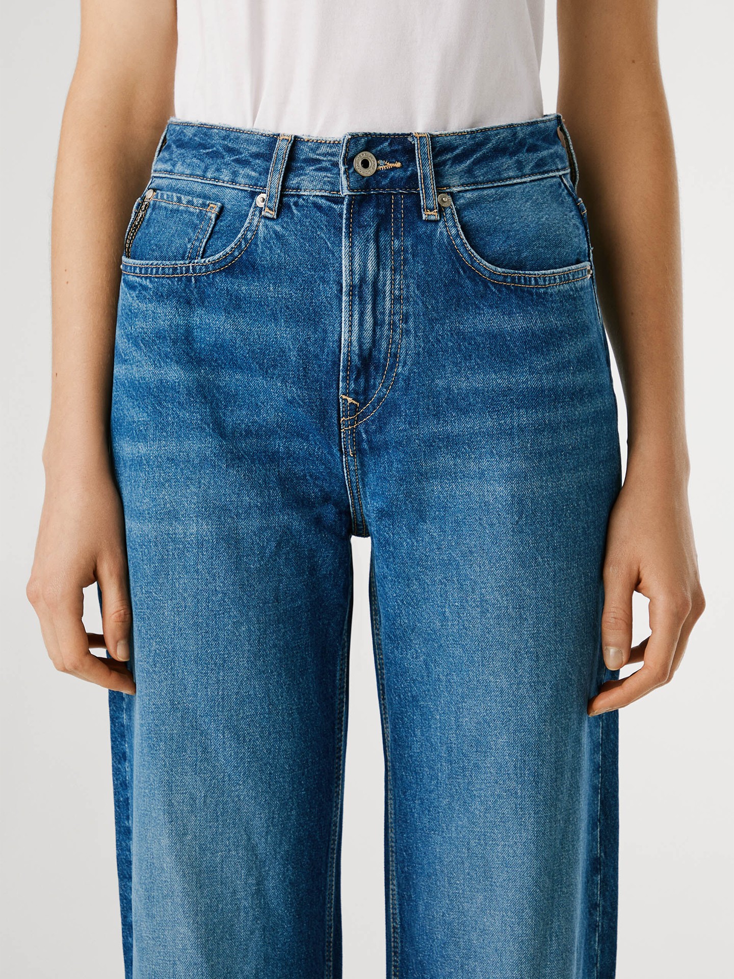 Calças de Ganga Wide Fit