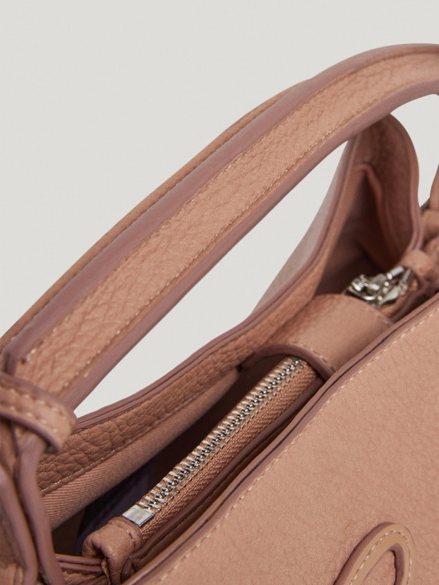 Mala Bucket com Efeito Pele