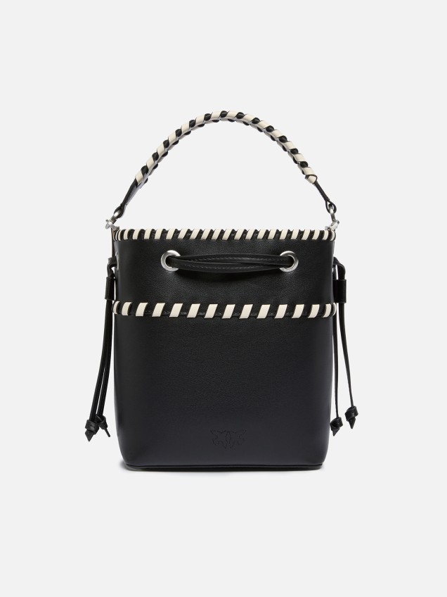 Bucket Bag em Pele