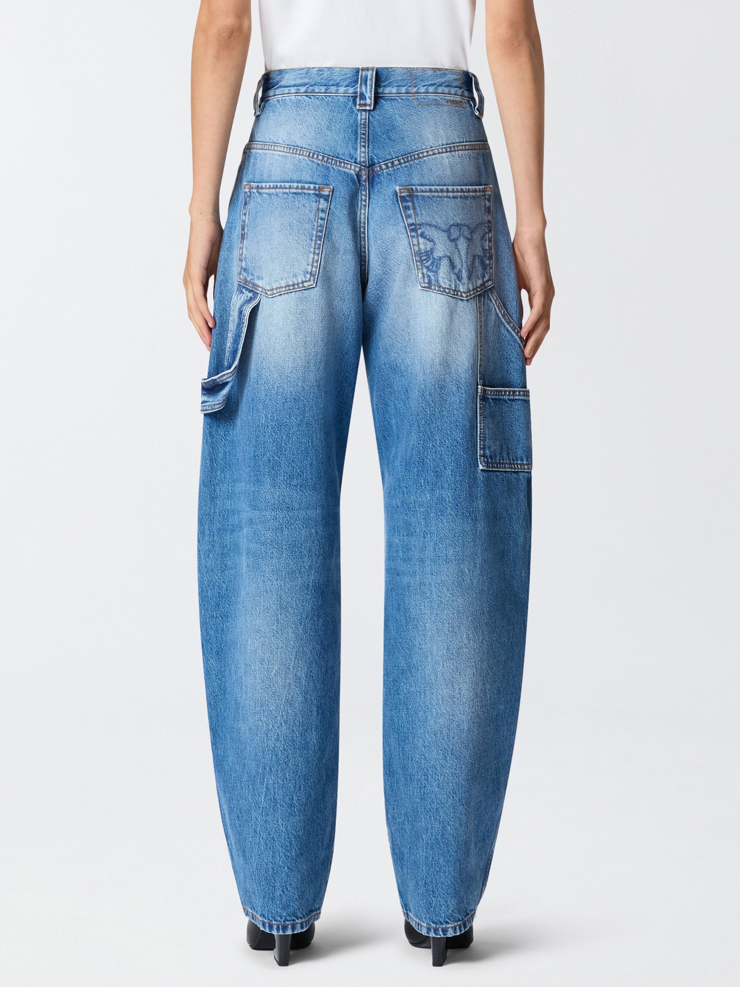 Calças de Ganga Carrot Fit