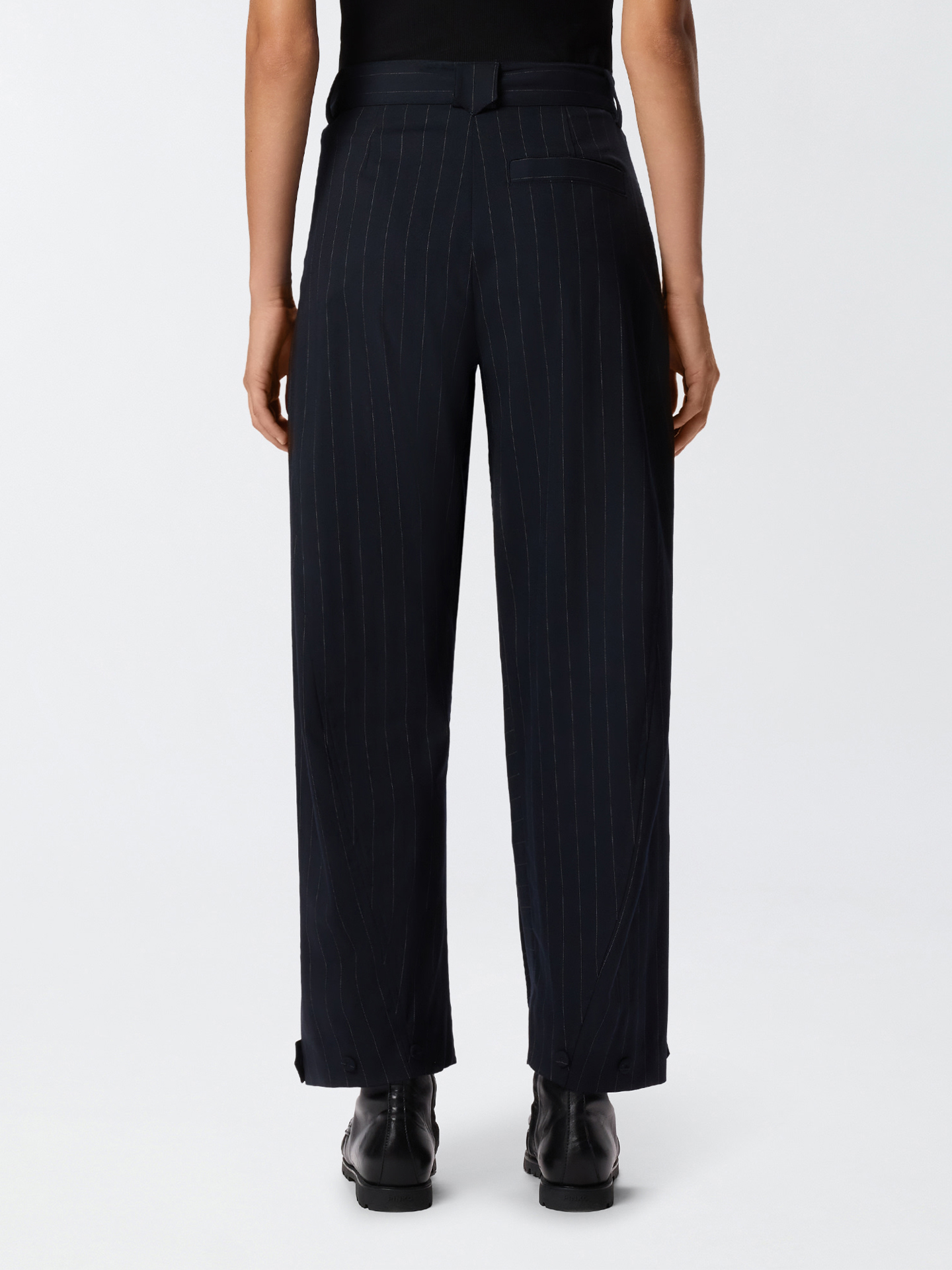 Calça de Alfaiataria Balloon Fit