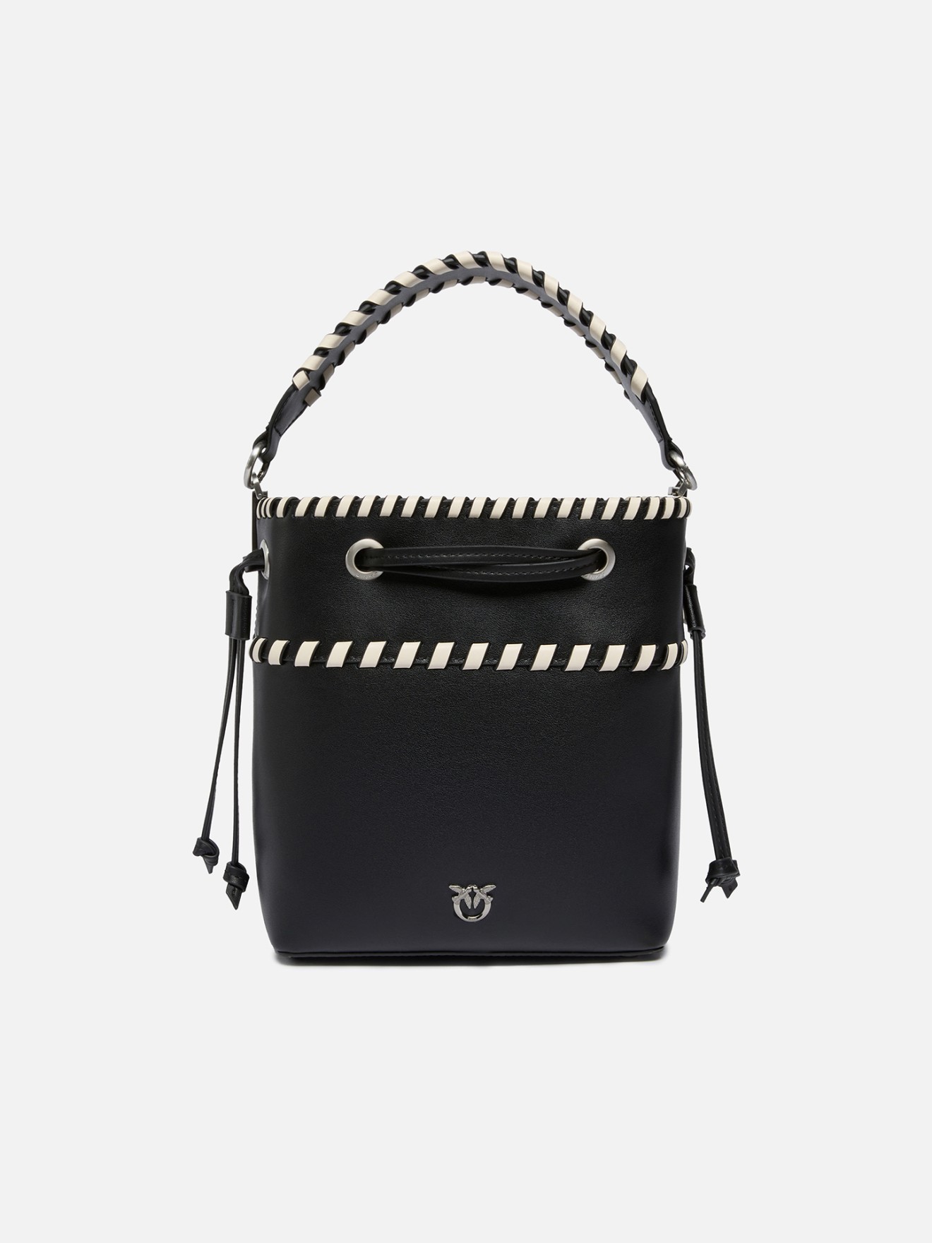 Bucket Bag em Pele