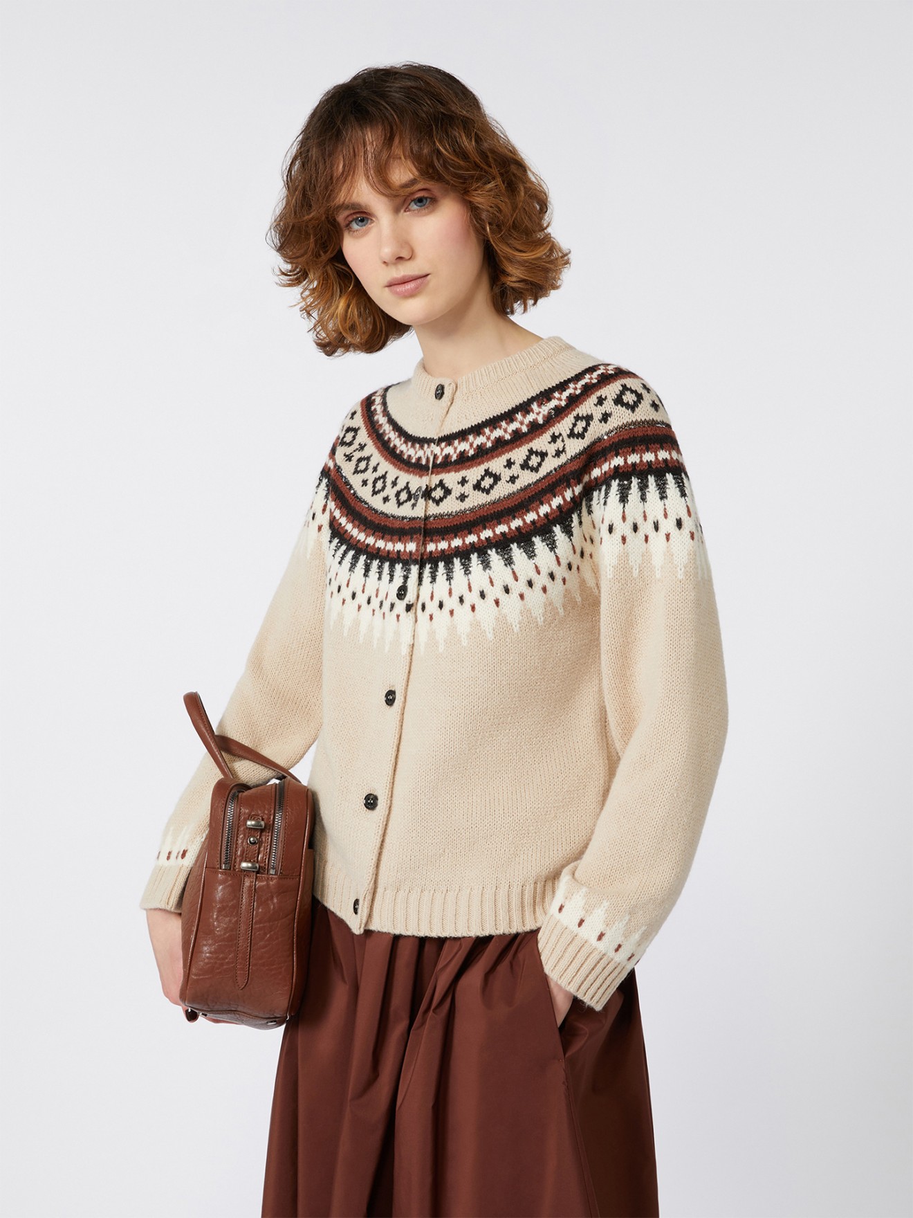 Casaco de Malha com Padro Cabiria1234