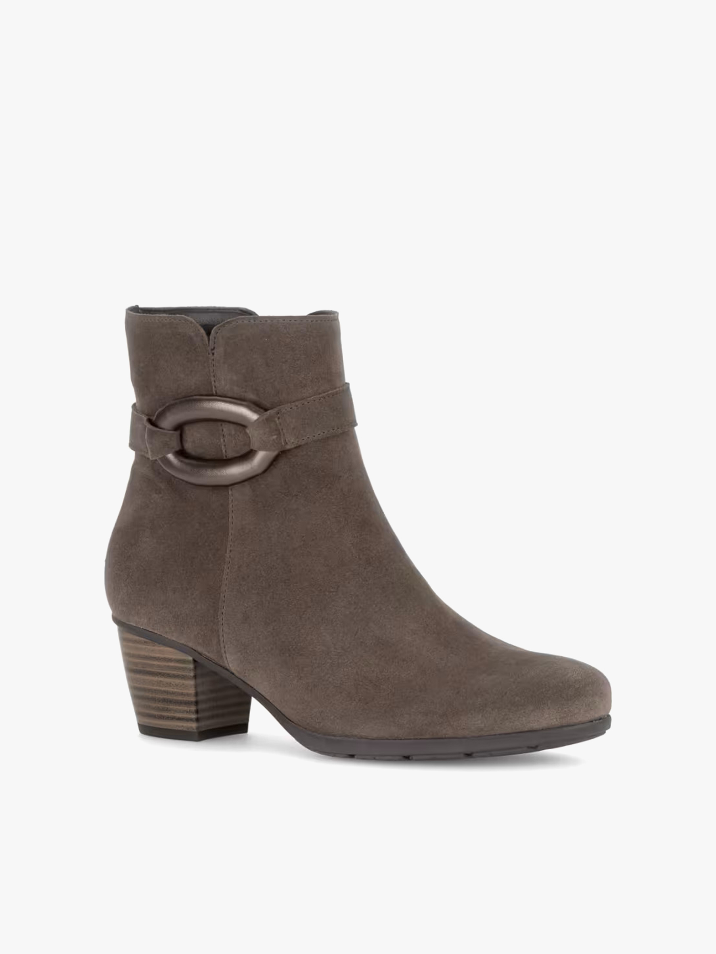 Botins de Camurça com Salto