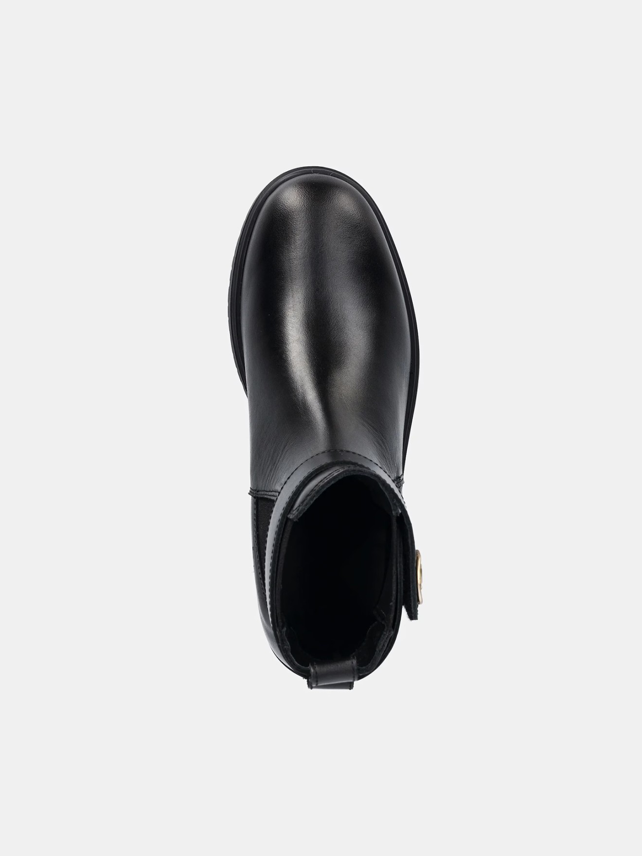 Botins Chelsea em Pele