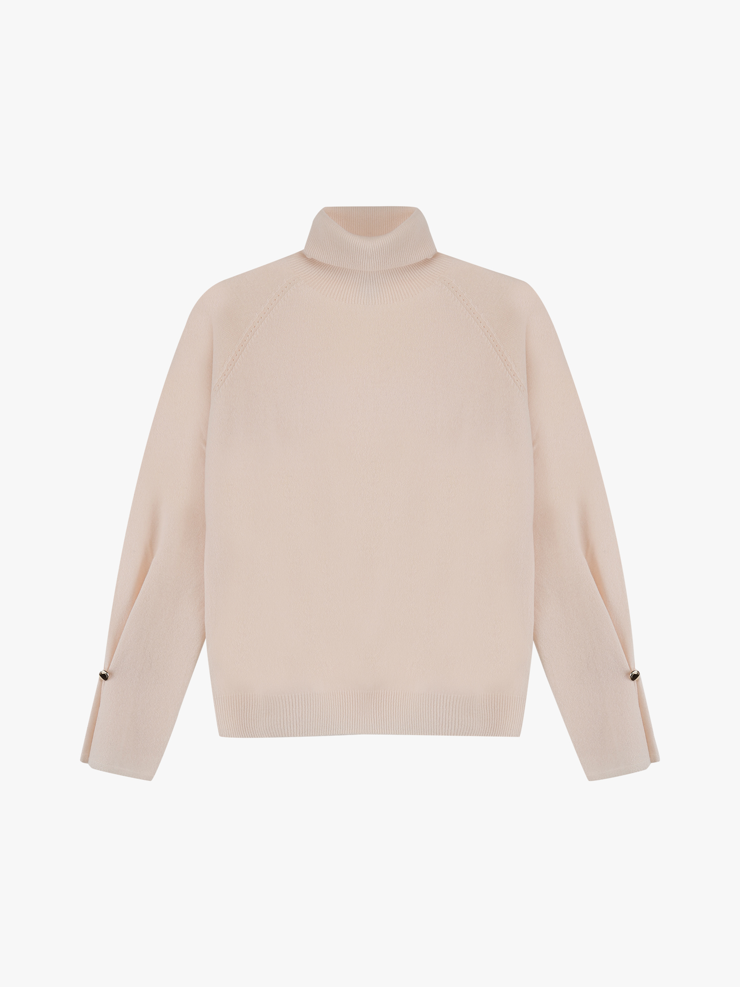 Camisola de Lã com Gola Alta