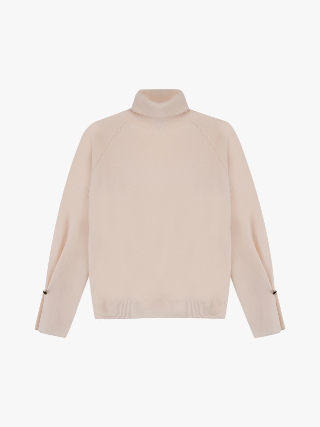 Camisola de L com Gola Alta