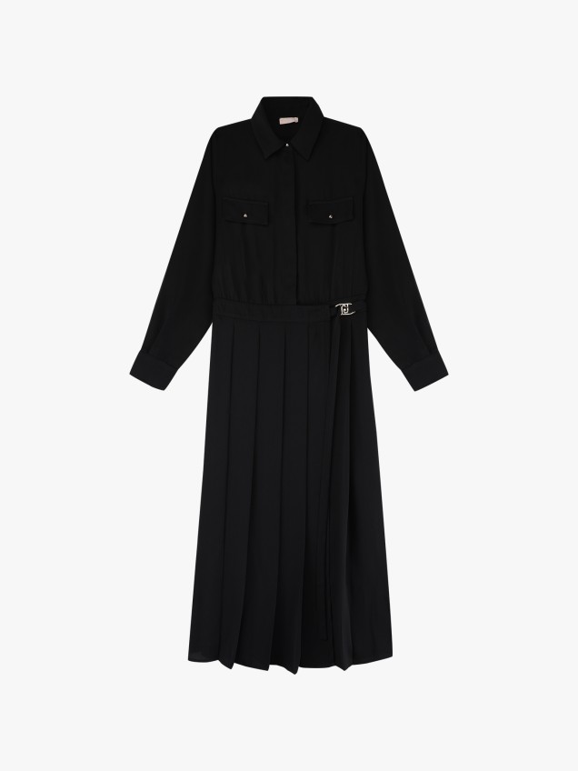 Vestido Camiseiro com Cinto