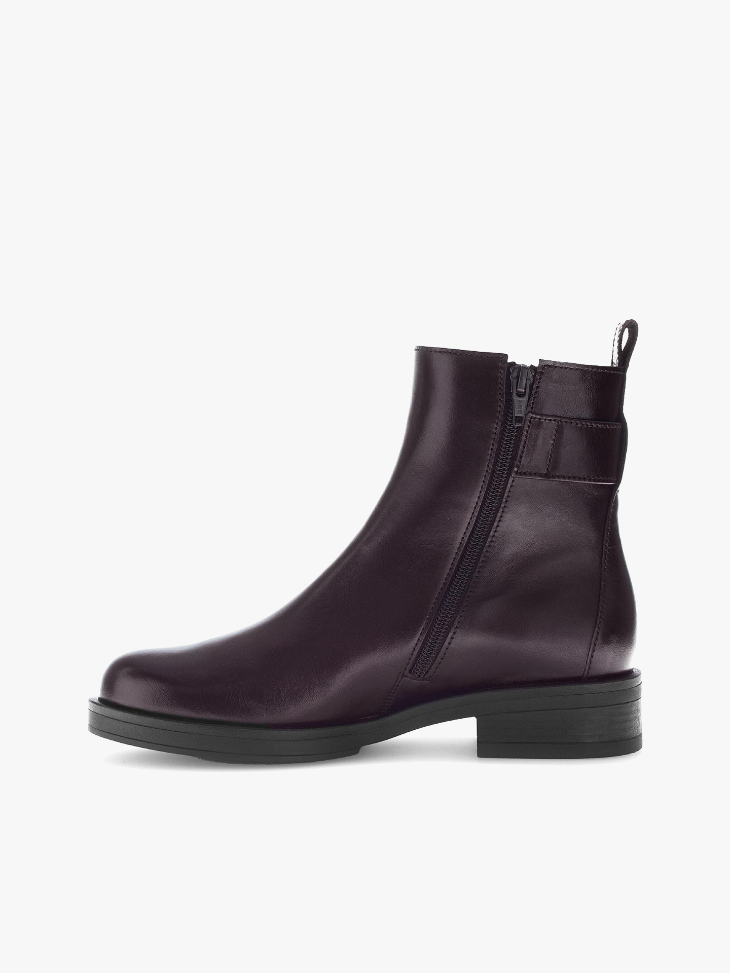 Botins de Couro Liso