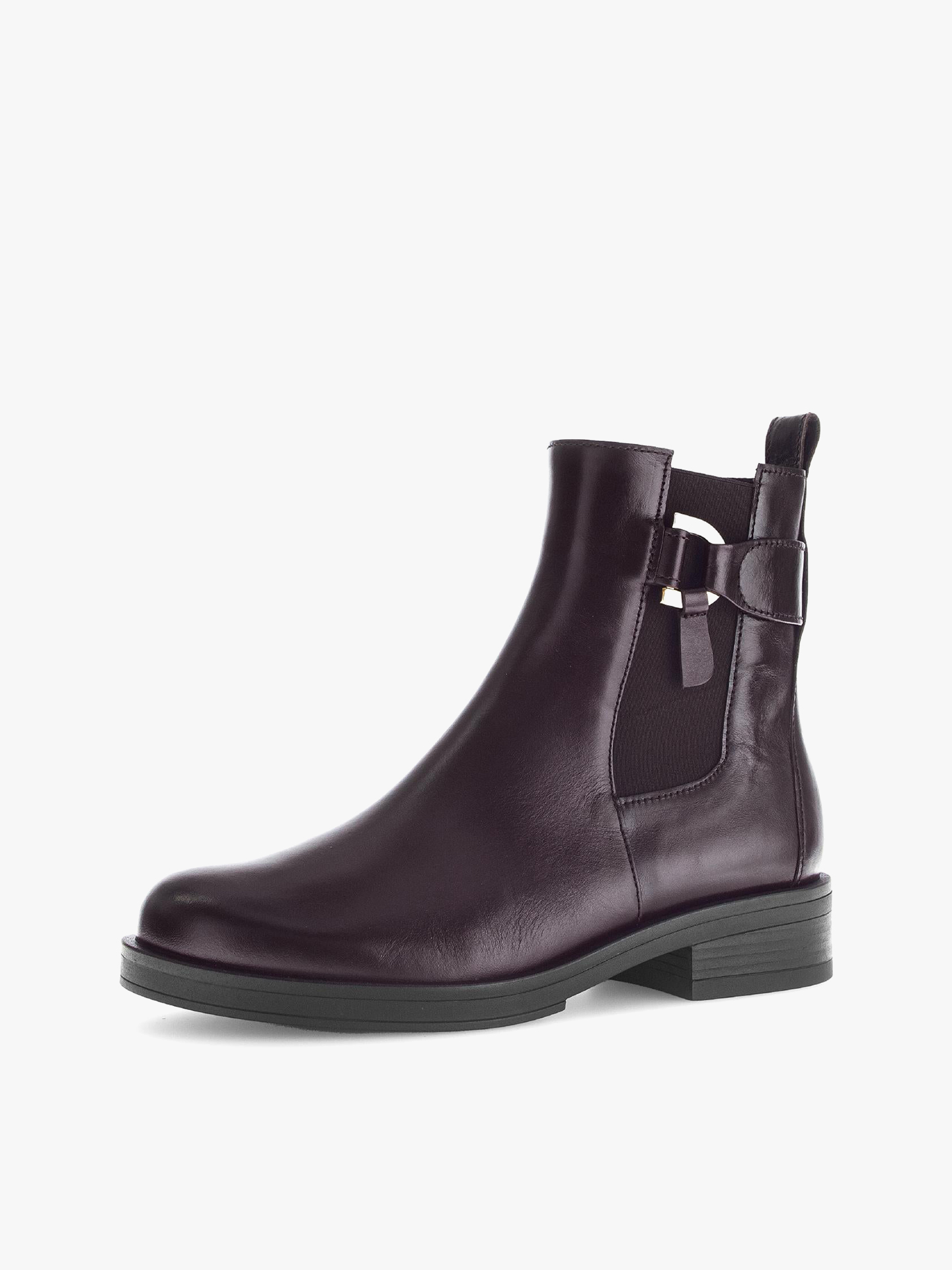 Botins de Couro Liso