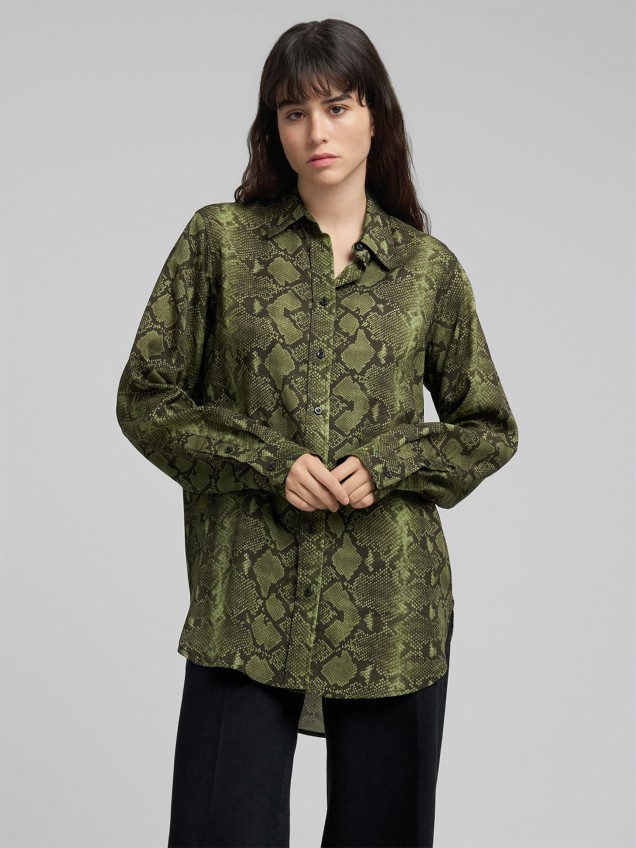 Camisa Estampado Cobra