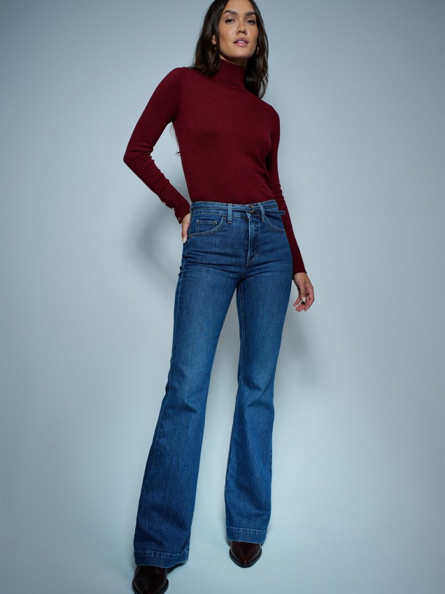 Calças de Ganga Jeans Faith Flare