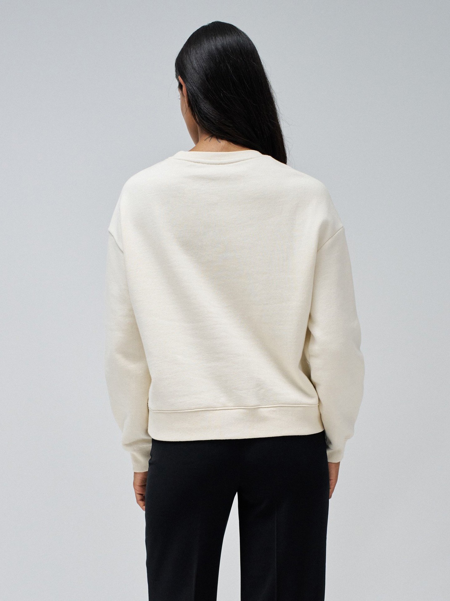 Camisola de Felpa com Bordado