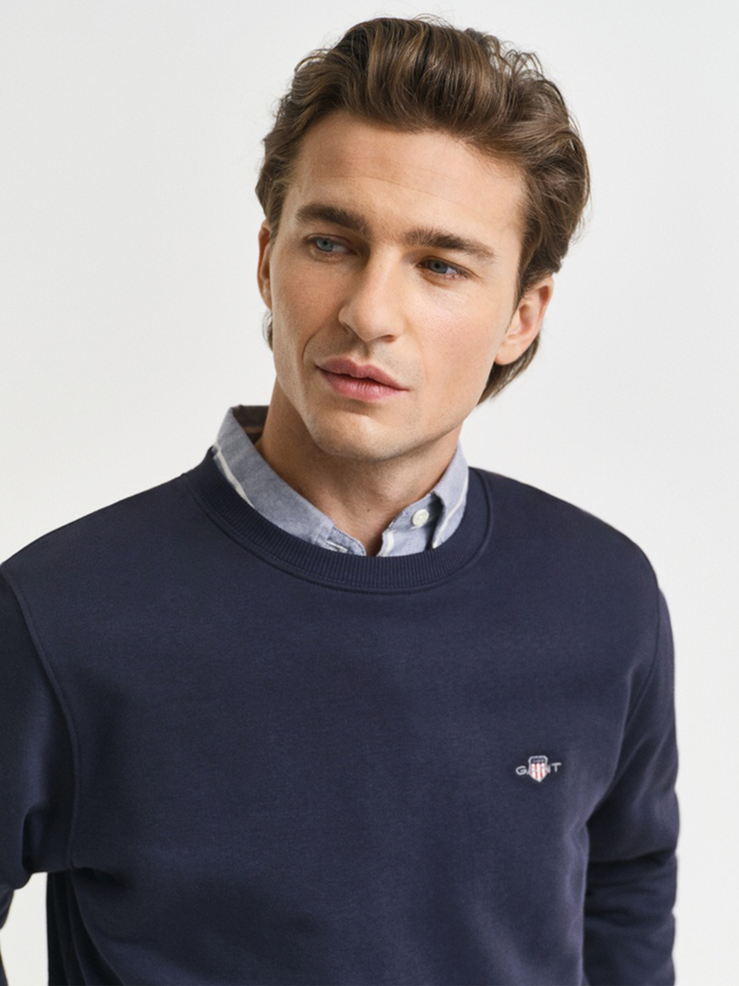 Sweatshirt com Logo Bordado