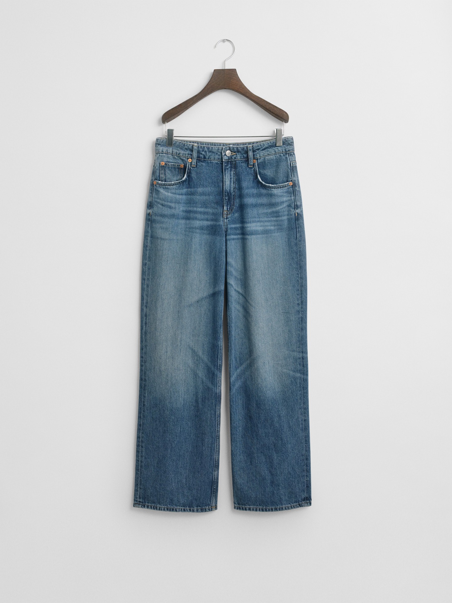 Calças de Ganga Relaxed Fit