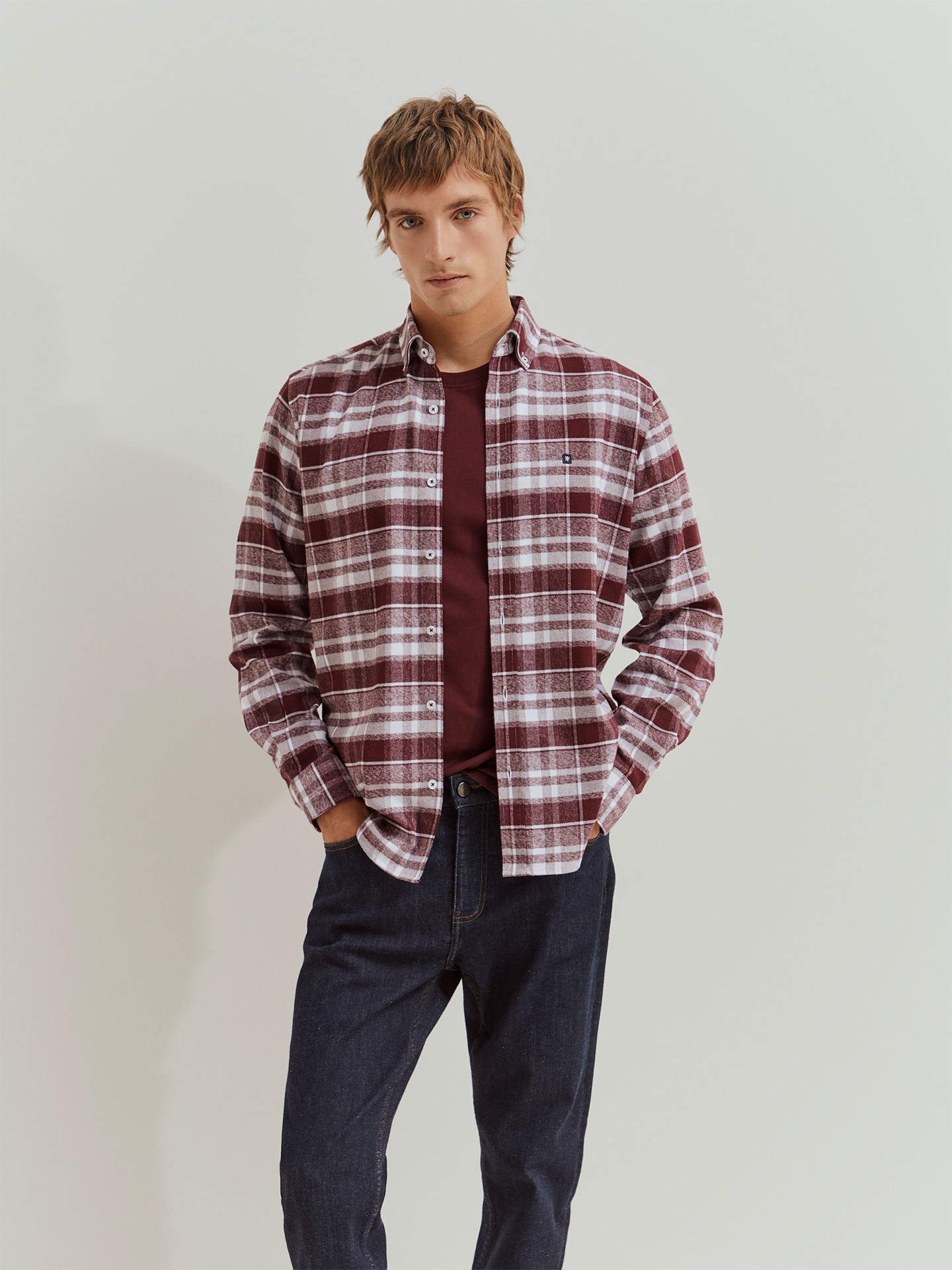 Camisa de Flanela Xadrez