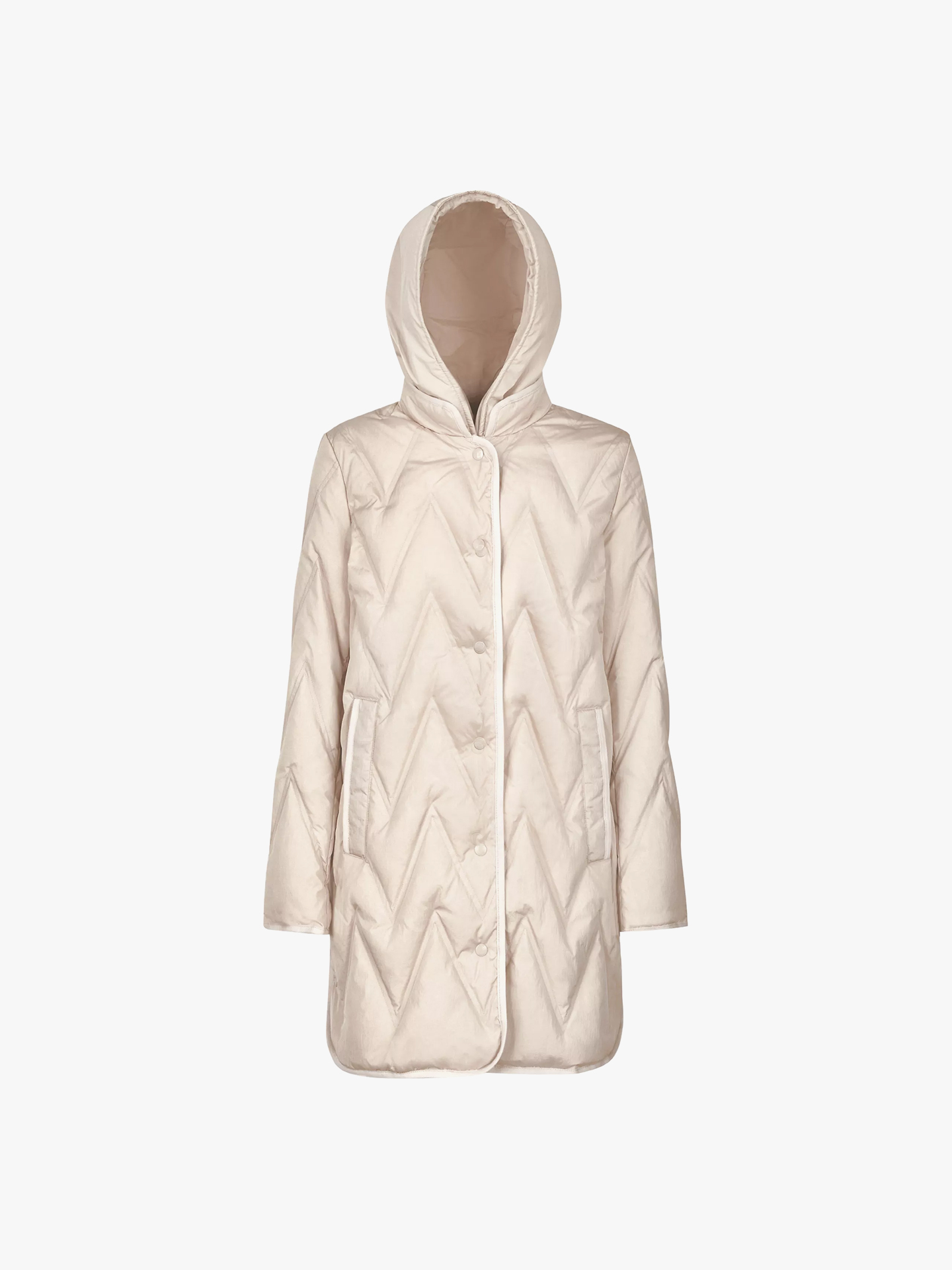 Parka Acolchoada com Capuz