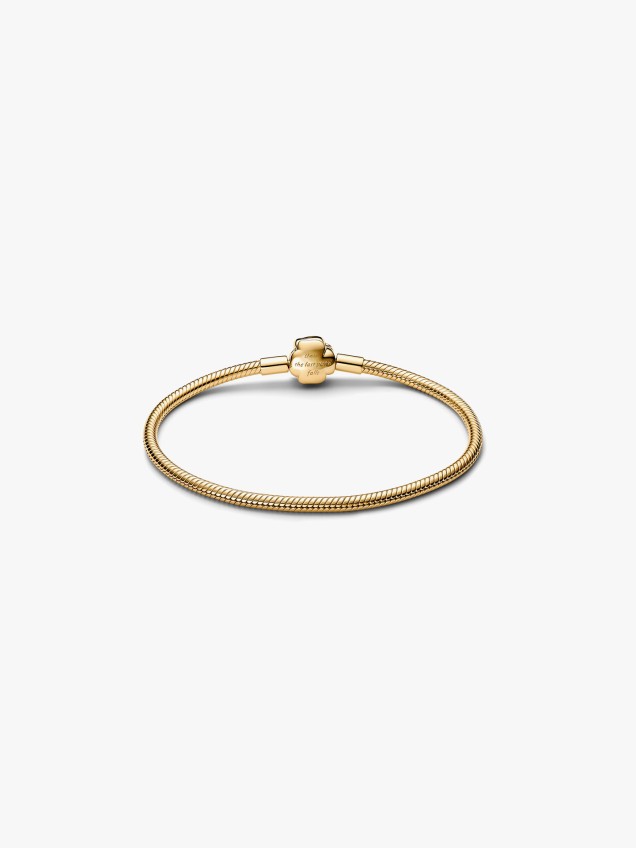 Pulseira Corrente Snake Rosa Encantada Bela e o Monstro Disney
