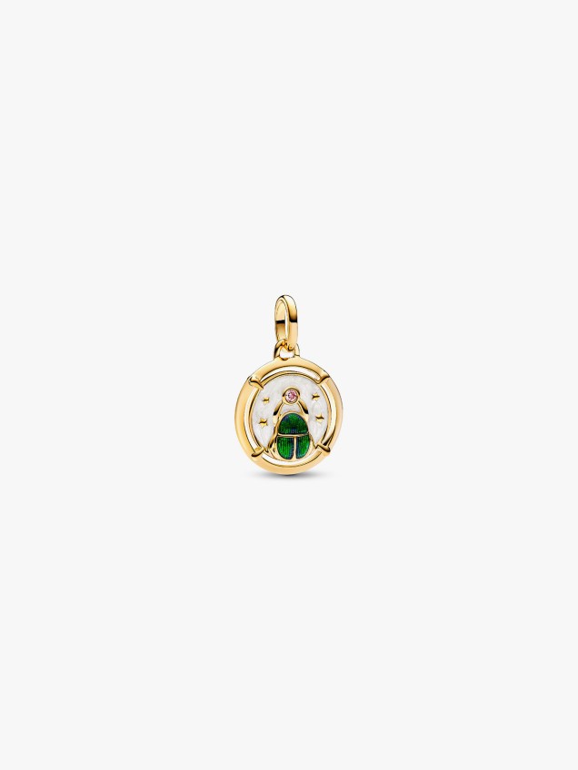 Conta Medalhão Escaravelho
